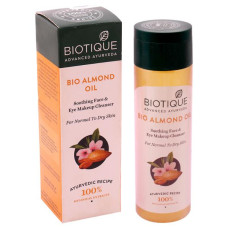 Almond Oil Soothing Face And Eye Clenser (120ml) – Biotique